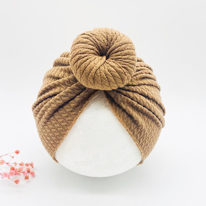Knotenmützen für Baby Mädchen Beanie Schleife Stirnband Säugling Turban Neugeborenen Kopfschmuck Wintermütze Warme Mütze Kappen Mutter Kinder