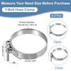 PATIKIL Hose Band, 4.8 - 5.1 Inches (122 - 130 Mm), Hose Clamp, 304