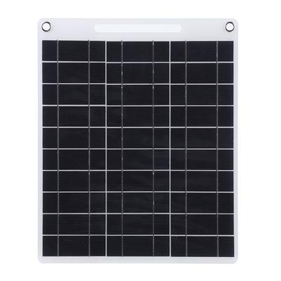 15W Flexible Polycrystalline Solar Panel Controller Dual USB Regulator Charging for Mobile Phone Travel Camping Charger
