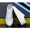 2025 Spring Summer Mens Flat Casual Shoes Soft Breathable Brand Male Footwear Cool Street Young Style White Shoes Plus Size 45