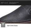 2022 Men's Hand-sewn Casual Leather Shoes - Soft Leather Sole (Spring & Autumn) Style 521