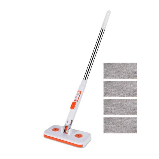 מיקרופייבר מיני עם ראש נעילה החלפת מטלית מהירה קומפקטי גמיש כלי ניקוי רב-משטחי רטוב יבש