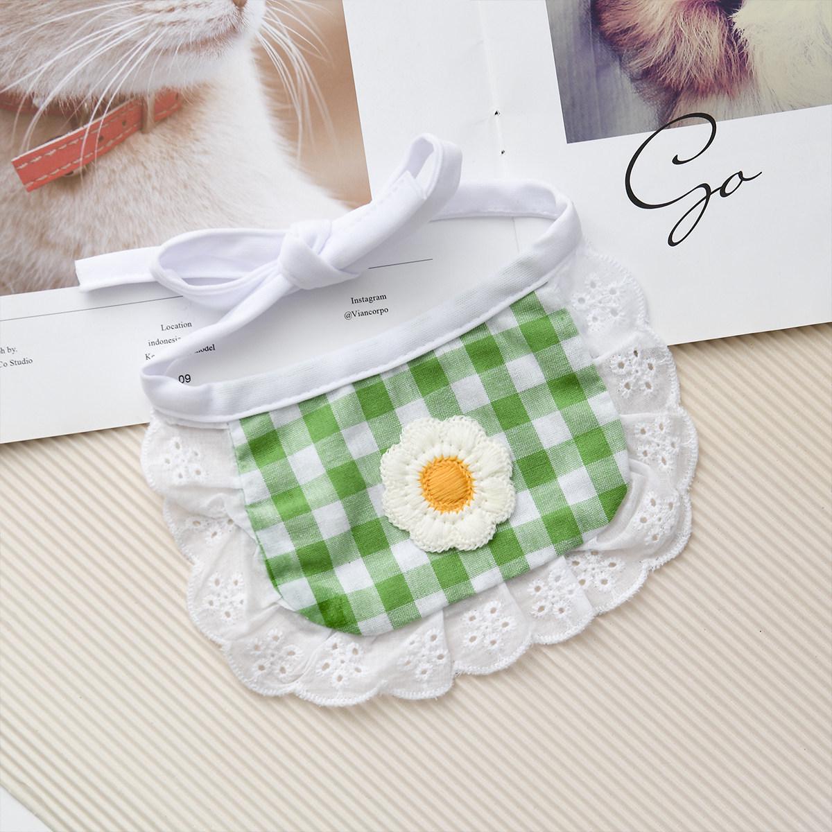 Summer Cute Cartoon Bandana Scarf for Medium & Small Dogs and Cats M