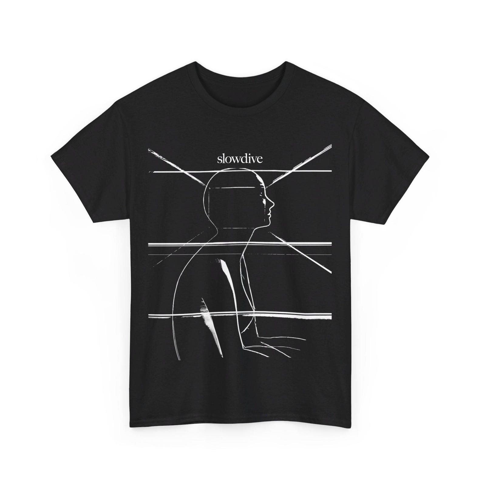 Limited Slowdive T shirt | Slowdive Merchandise | Souvlaki | Printed T shirt S