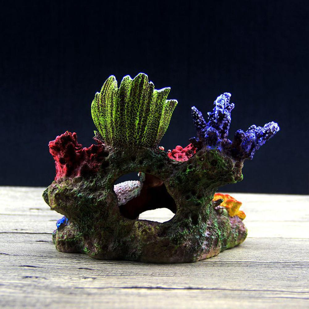 Resin Coral Reef Ornament Underwater World Decoration Environments Aquarium Fish Tank Landscaping Decor