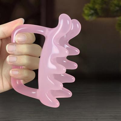 Dual-Headed Back Massager Professional Resin Gua Sha Tool for Trigger