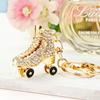 Fashion Crystal Roller Skating for Women's bags Pendants Female Shoes Shape Car Accessories Men Jewelry Bag Charm