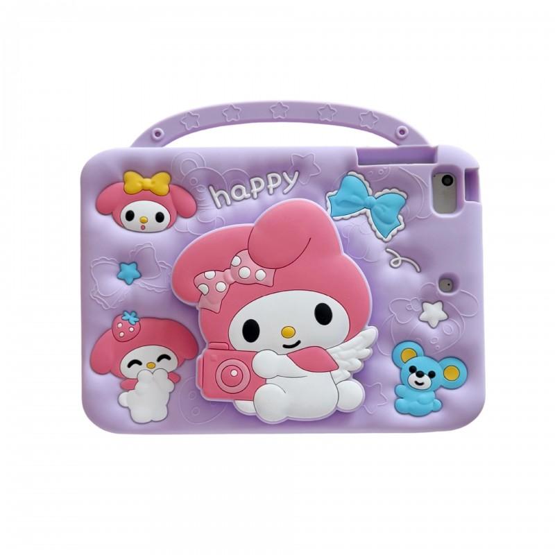Soft Silicone Cartoon Case Redmi Pad 2 SE 9.7 8.7 11 Inch Lenovo Xiaoxin With 360 Rotating Stand Pen Slot