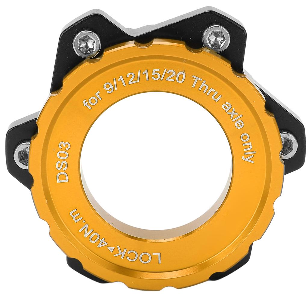 MEIJUN Centerlock auf 6-Loch-Befestigungsadapter Sicherungsring Aluminiumlegierung Achsnabenadapter für Steckachsennabe