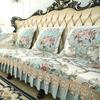 European Sofa Cushion, Universal In All Seasons, Chenille Non-Slip Seat Cushion, Backrest Towel, Special-Shaped Corner Princess Position, All-Inclusiv