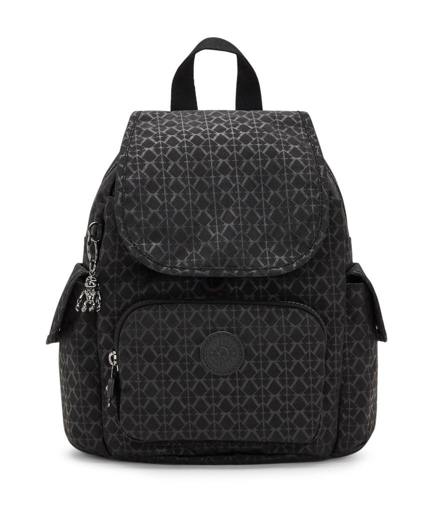 Kipling Offiziell Kipling CITY PACK MINI Signature Emb KI2671K59 Kleiner Rucksack für Damen