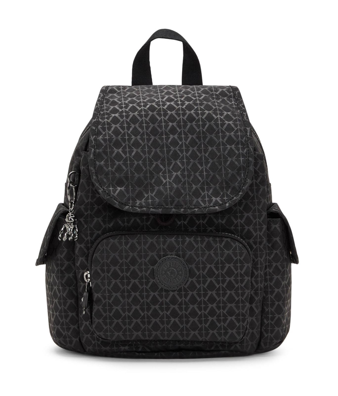 Kipling Официальный Kipling CITY PACK MINI Signature Emb KI2671K59 Женский Маленький Рюкзак