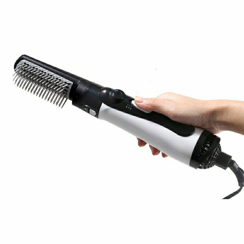 Hair Dryer Brush Professional Hair Straightener Comb Curling Iron Brush Blow Dryer Hair Iron Rotating Hot Air Brush