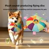 Dog Frisbee Toys, Plush Sound-making Interaction, Dog Frisbee, Teeth Grinding, Biting, Pet Border Collie Training, Dog Training