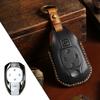 4 5 Bottons Leatehr Auto Key Fob Cover Case Key Ring Fit For - Gac Trumpchi M8 Gm8 Empow J11 J12 J13 J14 J15 J16 Gs8 Auto Accessories