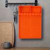 Grill Mat with Side Shelf - Large, Non-Electric BBQ Caddy & Utensil Holder for Outdoor Grilling and Kitchen Counter, Grill Pad