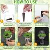 Hydroponic Garden Seed Pods Grow Anything Kit with Accessories Sponge Dome (30 Sets)