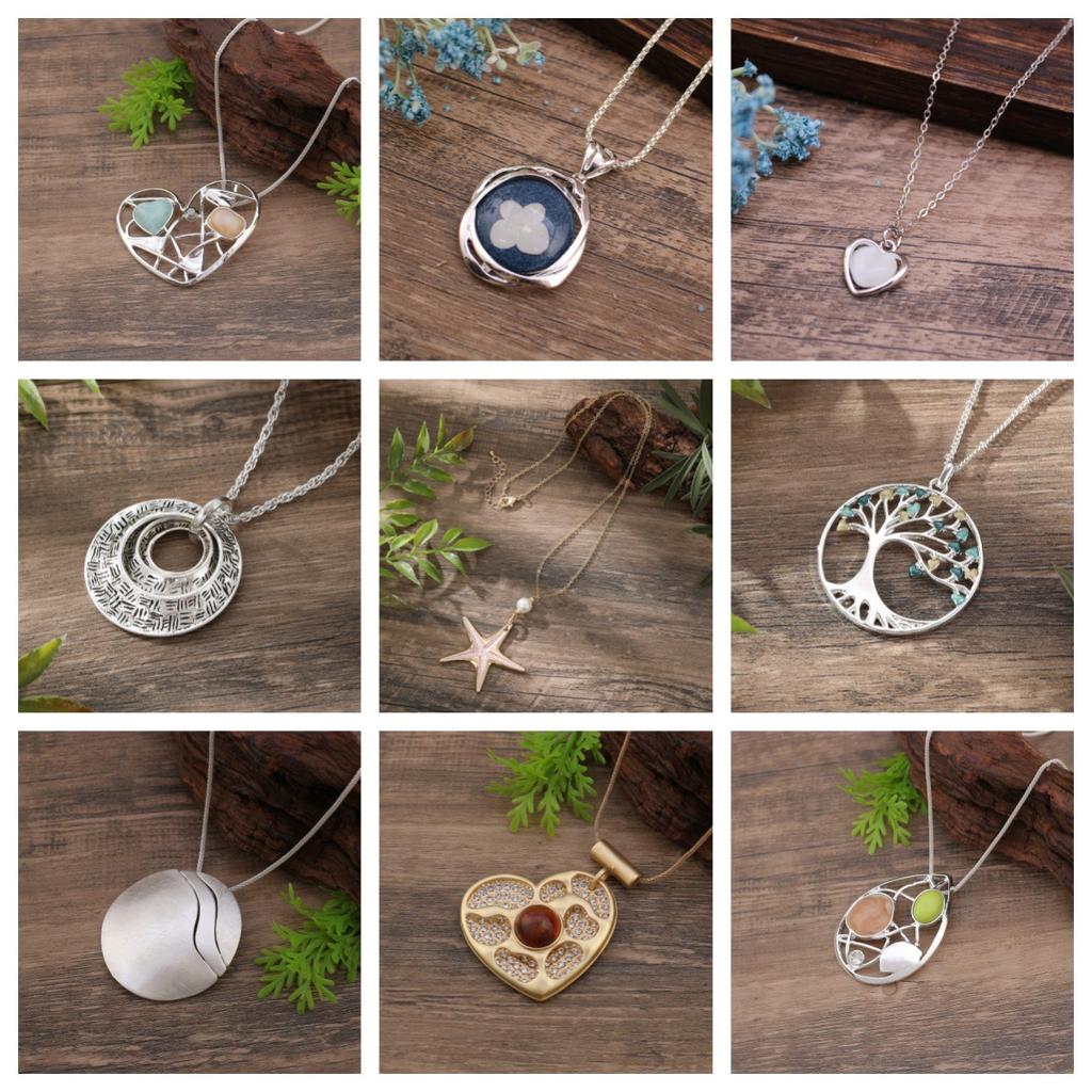 Enamel geometric starfish necklace, women's simple high-end irregular flower necklace