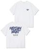 MIDNIGHT12AM Navislip Oversized Short Sleeve T-Shirt White