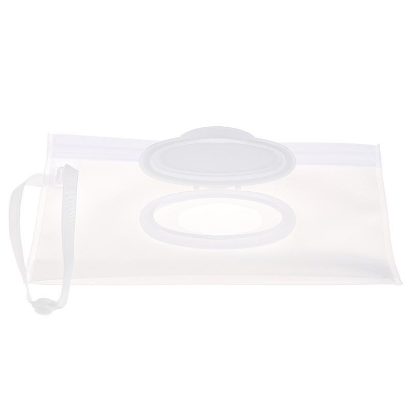 

New Portable Light Weight Cartoon Baby Kids Wet Wipes Clutch Carrying Bag Wet Paper Tissue Container Dispenser Snap-strap Pouch