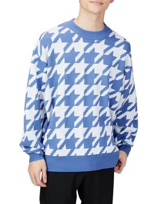 Zackenmuster Rundhals Pullover [VERBESSERT]