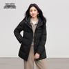 Snow Flying Damen Mittellange Daunenjacke mit Kapuze