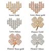 DIY Silicone Strap Accessories Metal Charms Decorative For Iwatch Bracelet Diamond Ornament