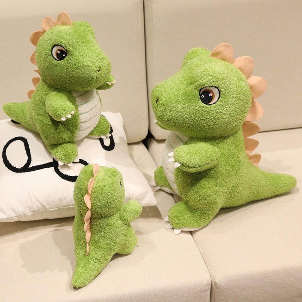 Fluffy Cartoon Dinosaur Plush Toy Soft Stuffed Animals Doll  Kids Birthday Christmas