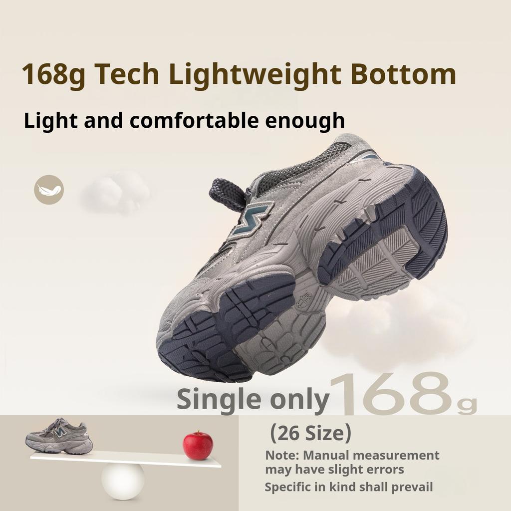 Leichte Sportschuhe für Mädchen Jungen Mesh-Laufschuhe Kinder Atmungsaktive Dad Shoes Modische Freizeitschuhe