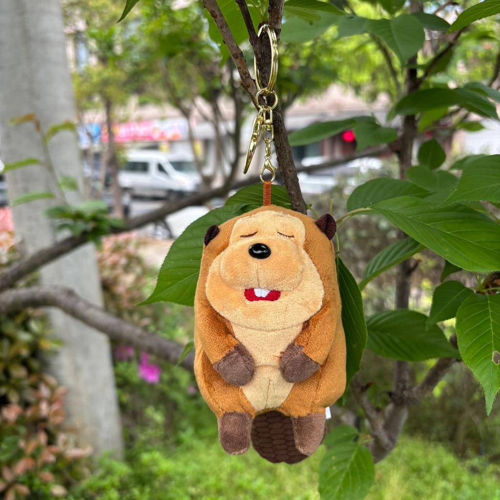 Hoppers King George Plush Beaver Transformation Plan Green Lizard Plush