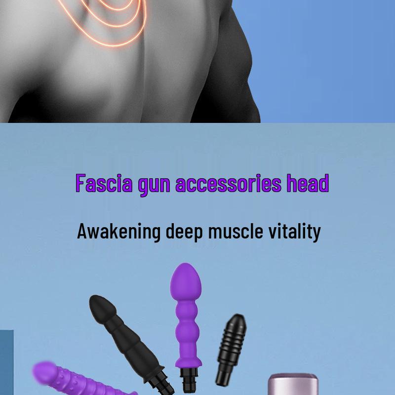 Massagepistole Silikonkopf zur Muskelentspannung