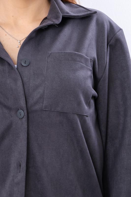 Ladies’ Chic Suede Pantsuit – Elegant Silhouette & Premium Fabric, Demi-season, 3405-047 HC