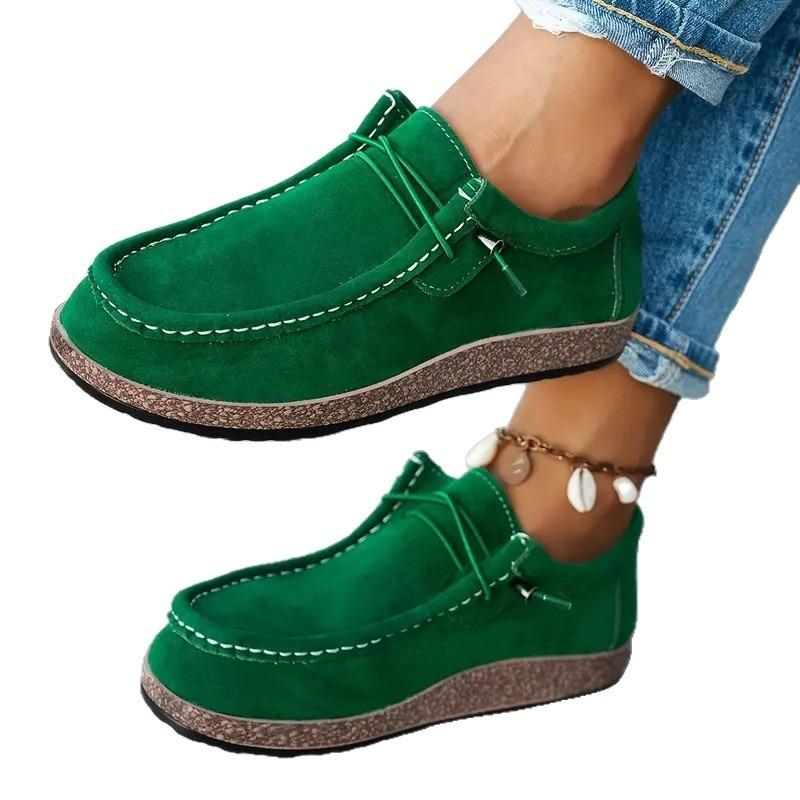 New Flat-bottomed Women's Shoes for Plus-size Women, Casual Shoes on One Foot