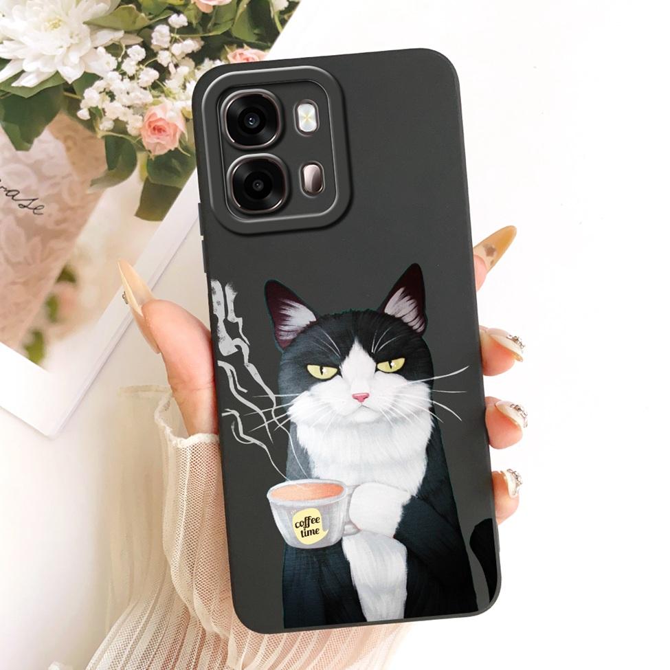 For Oppo A6s 5G CPH2789 Cover For Oppo A6s 4G CPH2815 Casing Silicone Luxury Fashion Kawaii Cute Painted Shockproof Phone Case