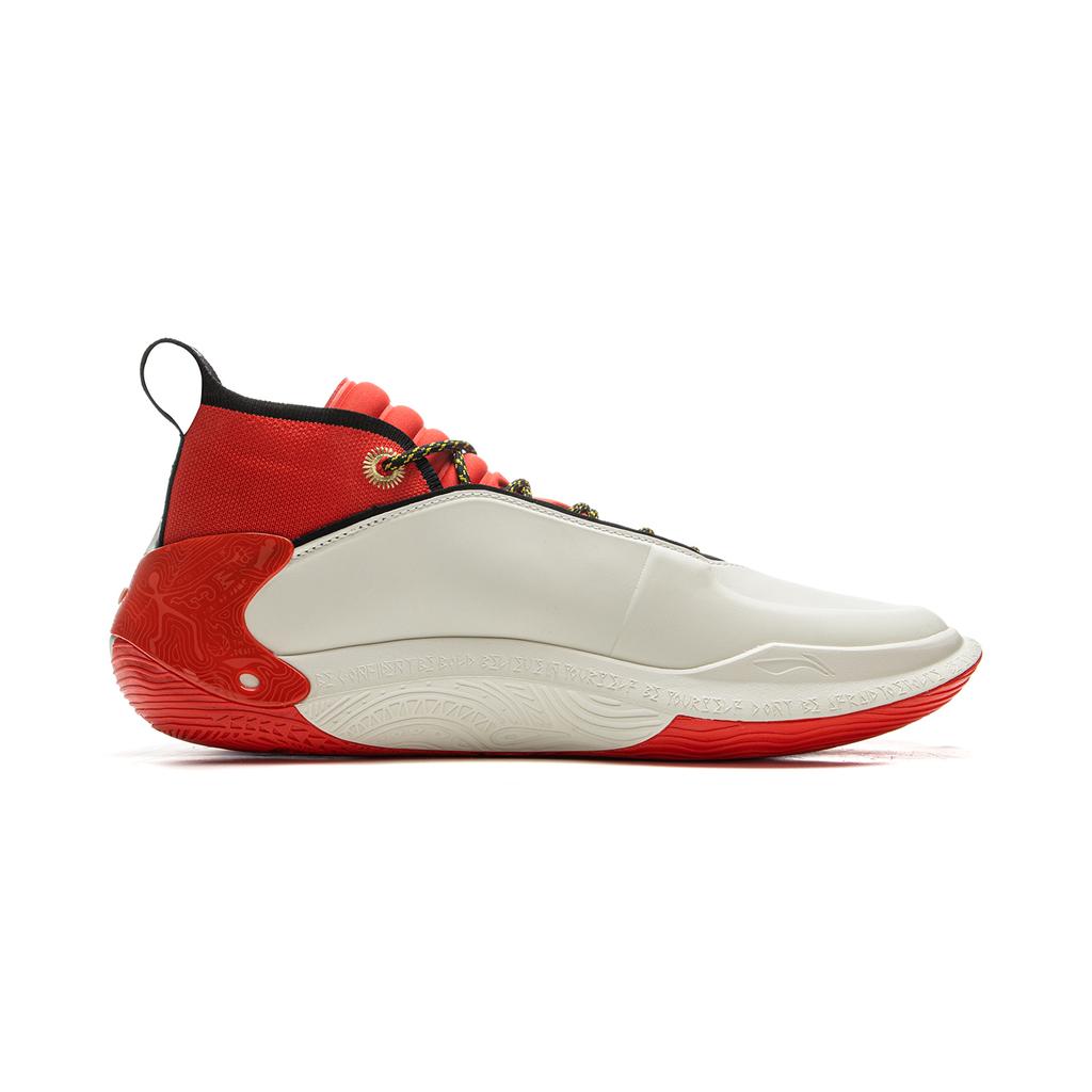 Li-Ning Way Of Wade 11 Overtown Men Sneakers White Red Black ABAU049-9