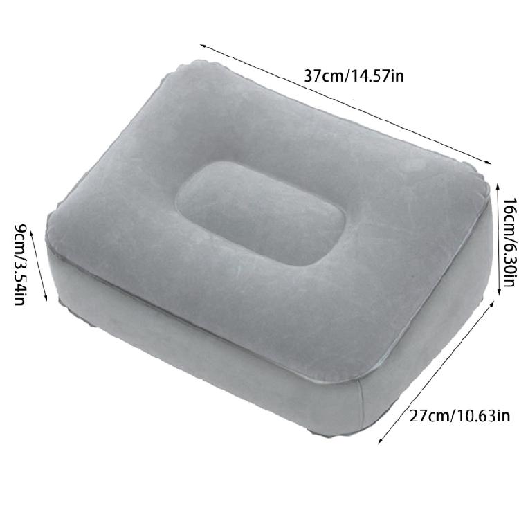 Foot Rest Pillow For Travel Portable Inflatable Stool For Foot Rest Leg Cushion Pillow
