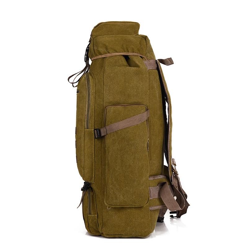 Camouflage Tactical Mountaineering & Camping Backpack - Double Shoulder, Large Capacity, Travel Luggage Storage Bag.