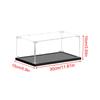 Acrylic Display Case for Collectibles Assemble Clear Dustproof Display Box for Action Figures Model Doll Toys Display Home Storage Case
