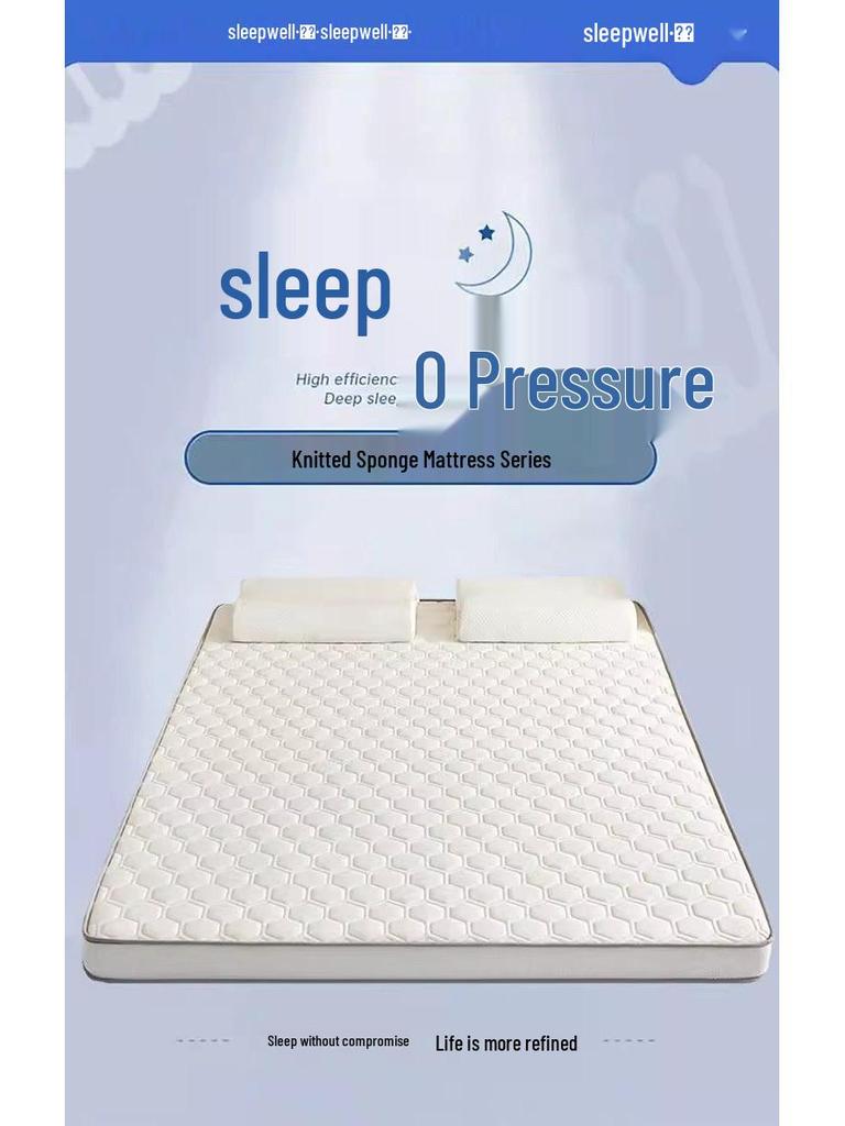 Atmungsaktive, verdickte Matratze für Studentenwohnheim-Etagen- oder Einzelbett