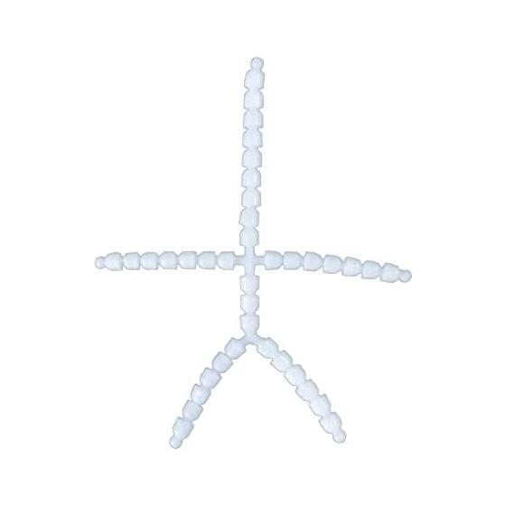 lifactlab. Toy Skeleton Stuffed Doll Skeleton Skeletal Parts for Fixing Pose (20cm x1 piece)
