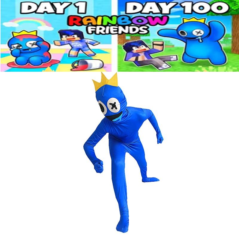 Friends Cosplay Rainbow Costume Kids Adults Halloween Outfit Play Role