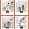 1000ml French Press Coffee Maker Stainless Steel Double Walled Insulated Coffee Pot (BPA Free,No FDA)