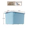 Shixun Wheeled Plastic Storage Box