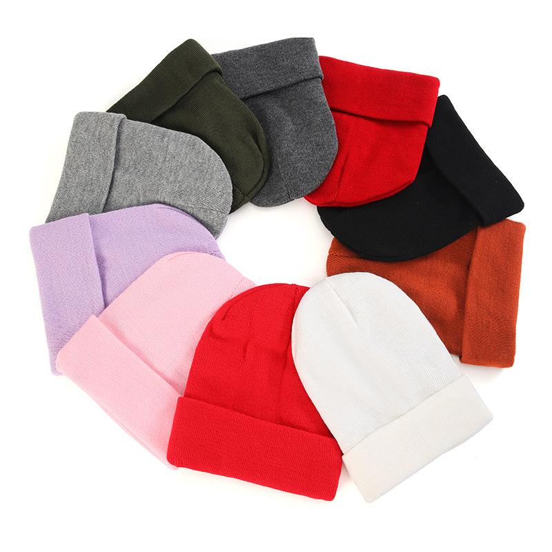 European-American Autumn/Winter Silk Satin Knitted Hat: Hairstyle Protection & Warmth
