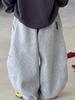 253551 Kids' Versatile Solid Color Loose Pants for Spring and Autumn