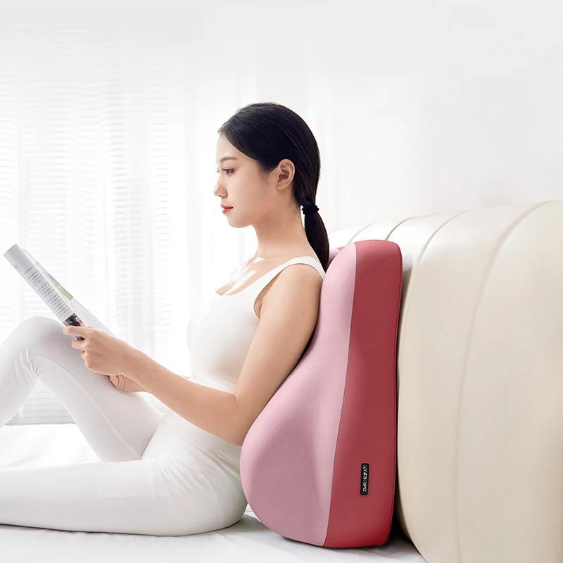 Memory Foam Lumbar Cushion Office Chair Car Seat Bed Back Support Pillow Student Dormitory Comfortable Breathable Posture