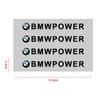 2025 Hot For BMW Car Styling Door Handle Stickers Tire Rear View Mirror Decals For BMW E34 E36 E60 E90 E46 E39 E70 F20 F30 X6 X1