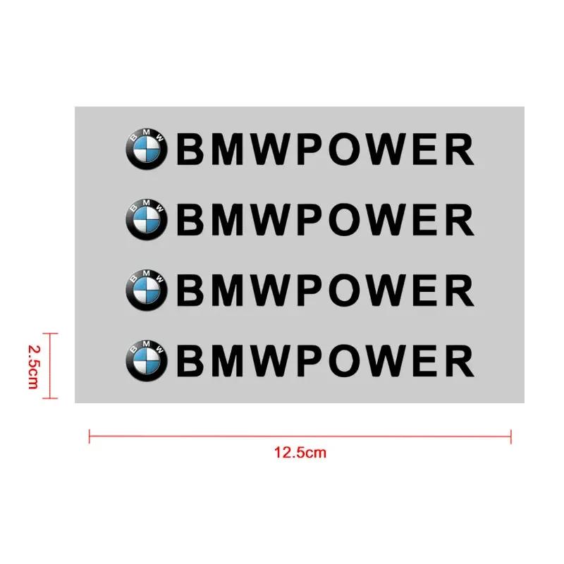 2025 Hot For BMW Car Styling Door Handle Stickers Tire Rear View Mirror Decals For BMW E34 E36 E60 E90 E46 E39 E70 F20 F30 X6 X1
