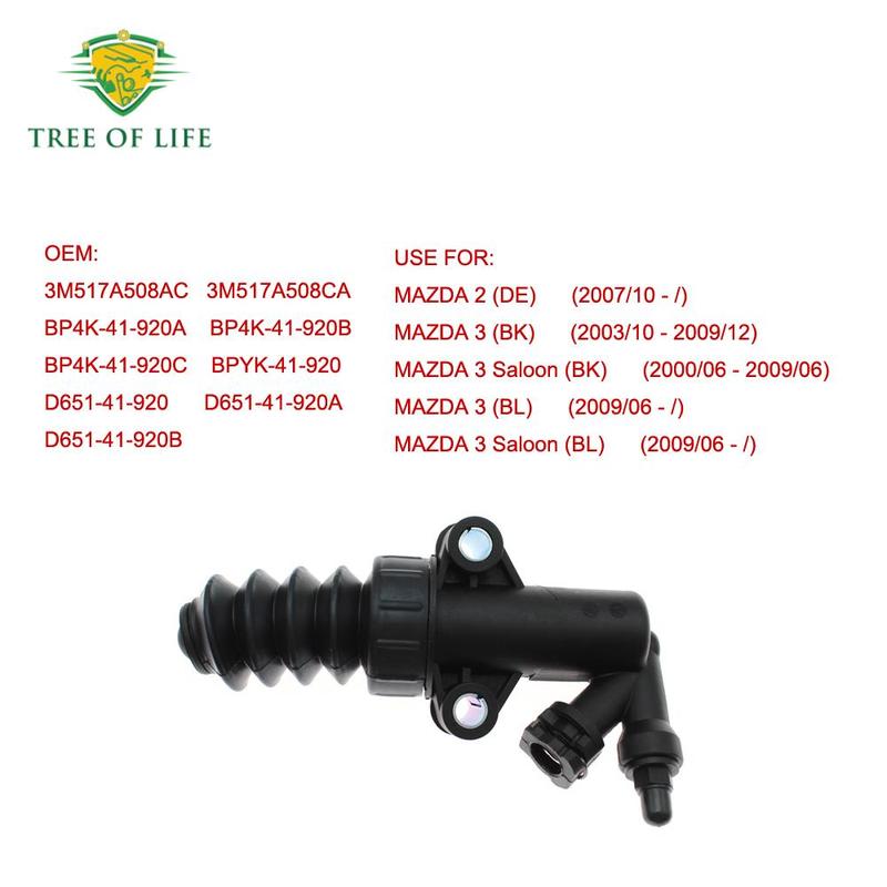 Clutch Slave Cylinder BP4K41920C 3M517A508AC For MAZDA 3 Saloon BK BL 1.6 2003 2004 2005 2006 2007 2008 2009 2010 2011 2012-2014