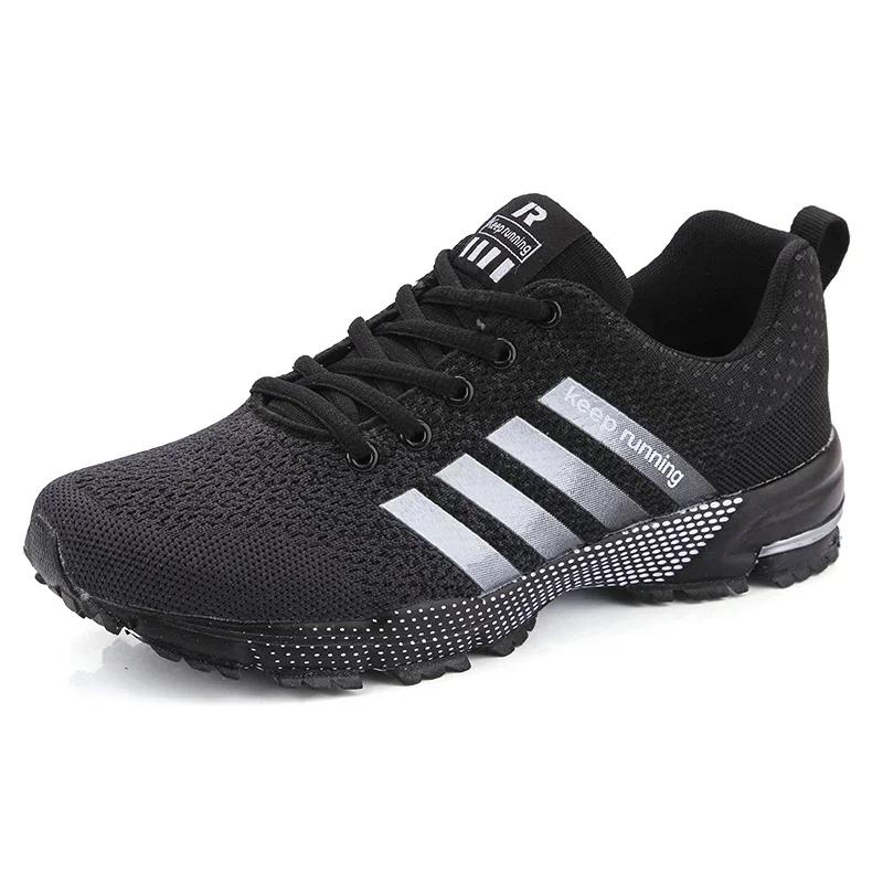 Men Casual Sneakers Summer Breathable Sport Shoes Lightweight Outdoor Mesh Running Shoes Athletic Jogging Tenis Walking Shoes